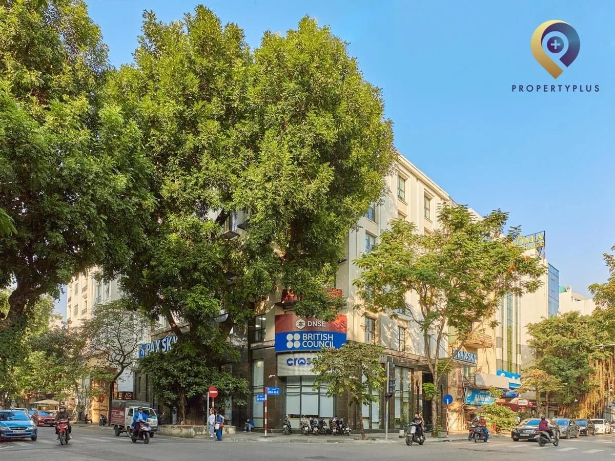 Khu vực xung quanh tòa nhà Pax Sky Ngô Thì Nhậm